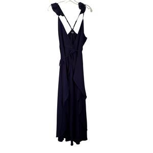 Lulus All Mine Navy Wrap Dress